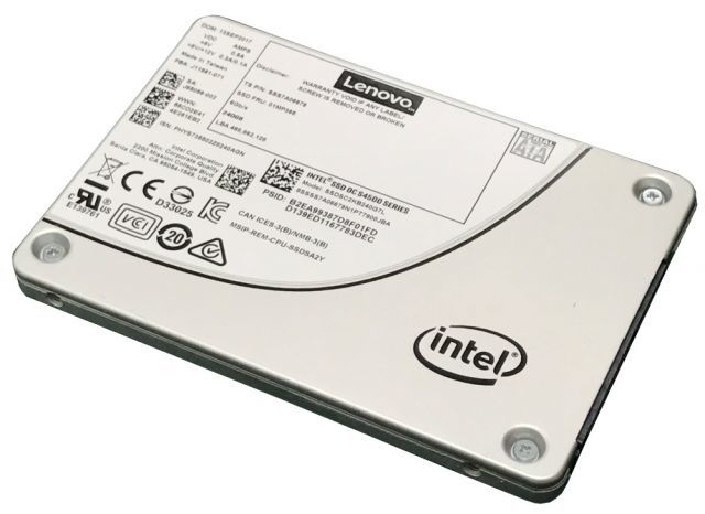 480GB SSD 7SD7A05741 THINKSYSTEM 2.5in INTEL S4500 ENTRY SATA 6GB HOT SWAP