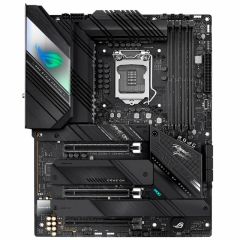 ASUS ROG STRIX Z590-E GAMING WIFI Intel Z590 LGA1200 DDR4 5333 DP HDMI 4x M2 USB3.2 AX WiFi + BT AURA RGB 2 x 2.5Gb Intel ATX 14+2 Güç Aşaması İki Yönlü AI Ses Engelleyici Mic.