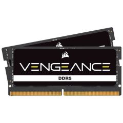 CORSAIR CMSX32GX5M2A4800C40 32GB (2x16GB) DDR5 4800MHz CL40 VENGEANCE SODIMM BLACK NOTEBOOK BELLEK