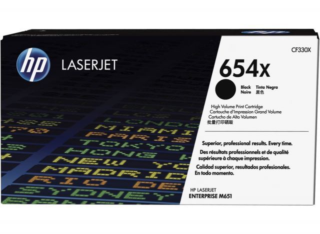 HP CF330X (654X) SIYAH YUKSEK KAPASITELI TONER 20.000 SAYFA