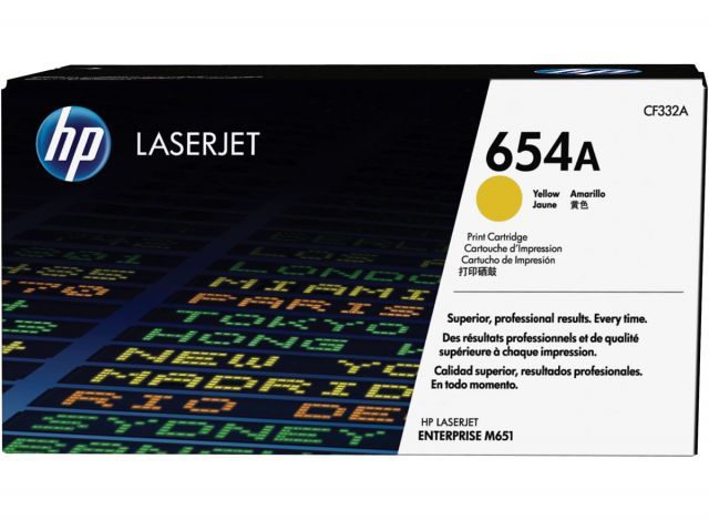 HP CF332A (654A) SARI TONER 15.000 SAYFA