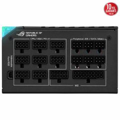 ASUS ROG-THOR-1000P2 PLATINUM 1000W MODÜLER GÜÇ KAYNAĞI JAPON KAPASİTÖRLER AURA SYNC VE OLED EKRAN 10 YIL GARANTİ