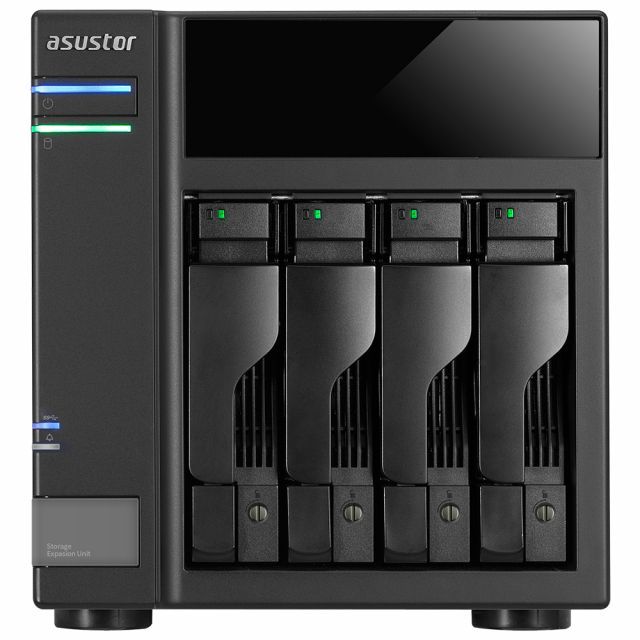 ASUSTOR AS6004U GENİŞLETME UNİTESİ 4 YUVALI (4X18TB DESTEĞİ)