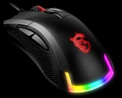 MSI GG CLUTCH GM50 GAMING MOUSE 7.200 DPI PIXART PMW-3330 OPTIK SENSOR OMRON SWITCH 3.000 HZ 16.8M RGB 6 TUS ALTIN KAPLAMA USB BAGLANTILI OYUNCU FARESI