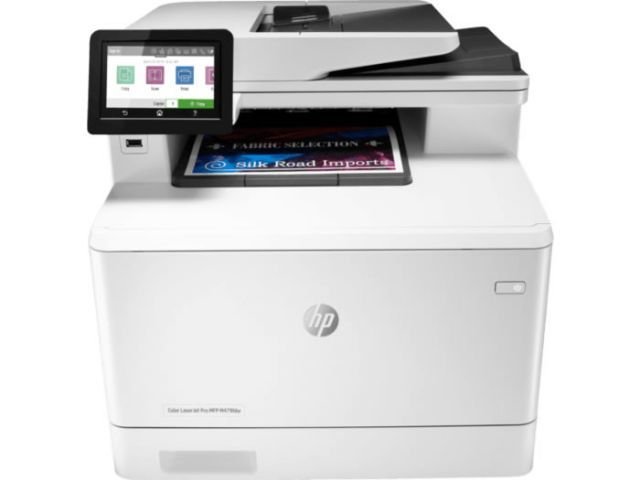 HP W1A80A M479FDW RENKLİ ÇOK FONKSİYONLU LAZER YAZICI 27PPM FAX