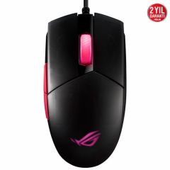 ASUS ROG STRIX IMPACT II ELECTRO PUNK ÇİFT EL OYUNCU MOUSE 6200 DPI SENSÖR AURA SYNC RGB