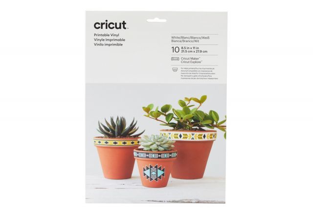 CRICUT 2002636 PRINTABLE VİNİL 21.5X28CM 10LU PAKET BEYAZ