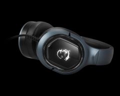 MSI GG IMMERSE GH50 GAMING HEADSET 7.1 SURROUND TITRESIMLI RGB LED MYSTIC LIGHT 2X40 MM SURUCU KABLO KUMANDA MIKROFON 2M ORGU 2.2M ALTIN KAPLAMA USB KULAKUSTU KULAKLIK
