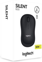 LOGITECH B220 SESSİZ KABLOSUZ MOUSE-SİYAH 910-004881