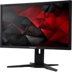 24 ACER PREDATOR XB240HBbmjdpr FHD 1MS 144HZ 350 NITS (VGA, DVI(DUAL LINK), HDMI, DP) MM VESA PIVOT NVIDIA 3D GAMING MONİTÖR