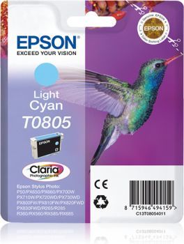 EPSON C13T08054021 LIGHT CYAN-ST-PHO P50/265/285/360 7,4 ML