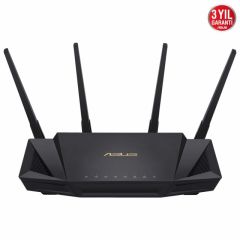 ASUS RT-AX58U V2 WIFI6 DUAL BAND-GAMİNG-Aİ MESH-AİPROTECTİON-TORRENT-BULUT-DLNA-4G-VPN-ROUTER-ACCESS POİNT