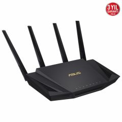 ASUS RT-AX58U V2 WIFI6 DUAL BAND-GAMİNG-Aİ MESH-AİPROTECTİON-TORRENT-BULUT-DLNA-4G-VPN-ROUTER-ACCESS POİNT