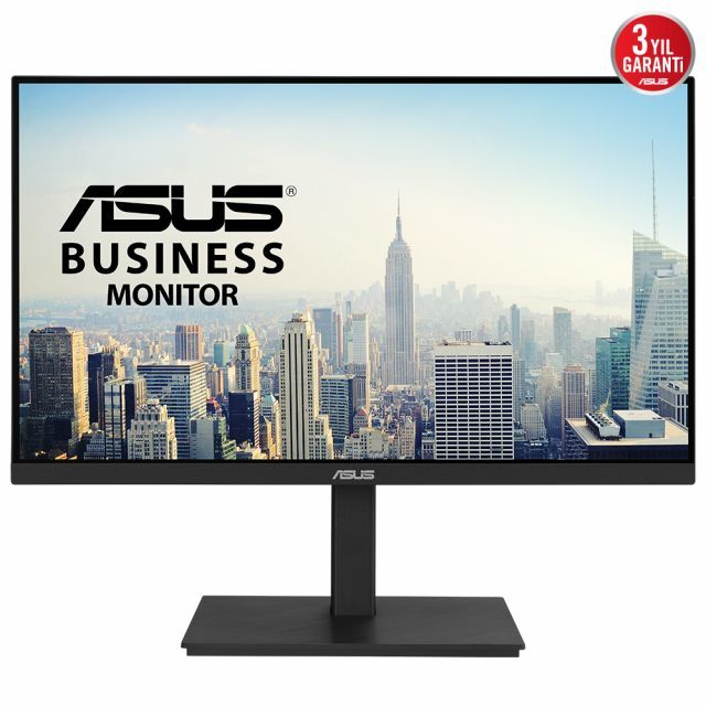 27 ASUS VA27ECPSN DOCKING MONITOR 27 1920X1080 FHD IPS FRAMELESS USB-C RJ45 75HZ ADAPTIVE SYNC STEREO SPEAKERS LOW BLUE LIGHT FLICKER FREE ERGONOMIC DESIGN WALL MOUNTABLE MONITOR