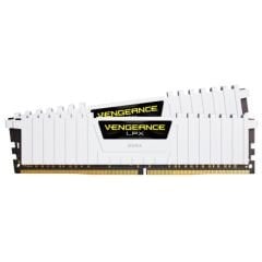 CORSAIR CMK16GX4M2B3200C16W 16GB (2X8GB) DDR4 3200MHz CL16 VENGEANCE LPX SOGUTUCULU DIMM BELLEK WHITE