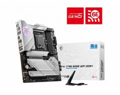 MSI MB MPG Z790 EDGE WIFI SOKET 1700 DDR5 7200MHZ(OC) PCI-E Gen5 M.2 USB3.2 DP HDMI 1x2.5G LAN WI-FI 6E ATX