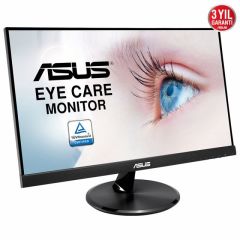 ASUS VP229HE 21.5 IPS FREESYNC 1920x1080 5MS 75HZ HDMI VGA  VESA 3YIL EYECARE. FLICKER-FREE.CERCEVESIZ.DUSUK MAVI ISIK