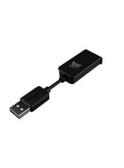 CORSAIR CA-9011214-EU HS60 PRO SURROUND 7.1 HARICI SES KARTLI OYUNCU KULAKLIGI SARI (PC PS4 XBOX ONE NINTENDO SWITCH UYUMLU)