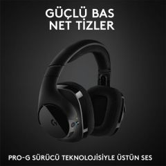 LOGİTECH G G533 7.1 KABLOSUZ SURROUND SES OYUNCU KULAKLIĞI 981-000634