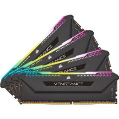 CORSAIR CMH128GX4M4E3200C16 128GB (4X32GB) DDR4 3200MHz CL16 VENGEANCE RGB PRO SL SOĞUTUCULU LOW PROFILE DIMM BELLEK
