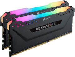CORSAIR CMW16GX4M2Z3600C20 16GB (2X8GB) DDR4 3600MHz CL20 VENGEANCE RGB PRO SOĞUTUCULU DIMM BELLEK BLACK
