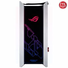 ASUS ROG STRIX GX601 HELIOS RGB FANLI TEMPERLİ CAM USB 3.1 ATX/EATX OYUNCU KASASI - BEYAZ