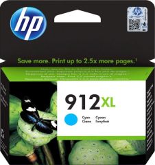 HP 3YL81AE (912XL) YUKSEK KAPASITE MAVİ MUREKKEP KARTUS 825 SAYFA