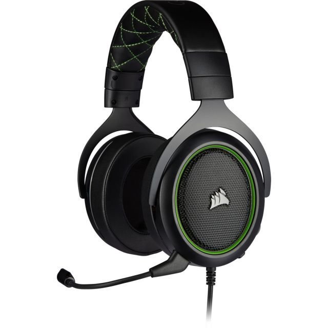 CORSAIR CA-9011216-EU HS50 PRO STEREO OYUNCU KULAKLIGI YESIL (PC PS4 XBOX ONE NINTENDO SWITCH UYUMLU)