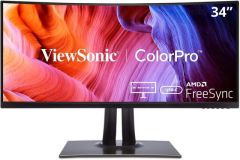 VIEWSONIC VP3481A PROFESYONEL MONITOR 34 5MS 100HZ VA 3440X1440 WQHD 400 HDMI DP USB TYPE C DELTA E < 2 SRGB 21:9 20M:1 16.7M HOPARLOR RJ45 3 KENAR CERCEVESIZ 1800R KAVIS KALIBRASYON FLICKER FREE MAVI ISIK FILTRESI TILT SWIVEL YUKSEKLIK AYARI VESA ENER