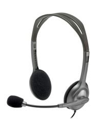 LOGITECH H111 KABLOLU STEREO KULAKLIK-GRİ 981-000593