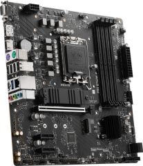 MSI PRO B760M-P SOKET 1700 DDR5 6800MHZ(OC) PCI-E Gen4 2X M.2 USB3.2 DP HDMI GIGABIT LAN mATX