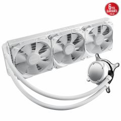 ASUS ROG STRIX LC II 360 ARGB AURA SYNC RGB 120MM ADRESLENEBİLİR RGB FAN SIVI CPU SOĞUTUCUSU BEYAZ