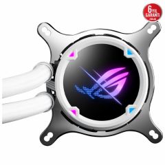 ASUS ROG STRIX LC II 360 ARGB AURA SYNC RGB 120MM ADRESLENEBİLİR RGB FAN SIVI CPU SOĞUTUCUSU BEYAZ