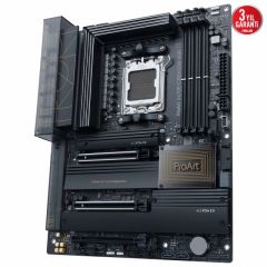 ASUS MB PROART X670E-CREATOR WIFI AMD X670E AM5 DDR5 6400 2XUSB4(THUNDERBOLT) HDMI 4X M2 USB3.2 WİFİ 6E AURA RGB 10GBİT + 2.5GBİT LAN ATX 128GB’A KADAR RAM DESTEĞİ PCIE5.0 ASUS 5X PROTECTION III