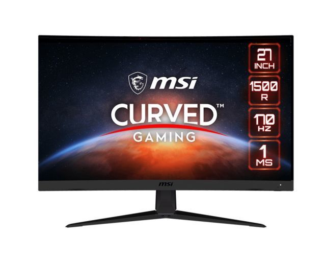 MSI 27 G27C5 E2 CURVED 1500R VA 1920X1080 (FHD) 16:9 170HZ 1MS FREESYNC PREMIUM GAMING MONITOR