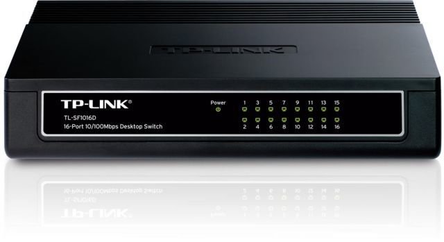 TP-LINK TL-SF1016D 16 PORT 10/100 MASAÜSTÜ SWITCH