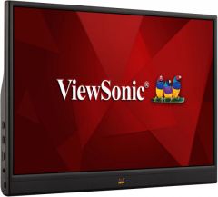 VIEWSONIC VA1655 MONITOR 15.6 7MS 60HZ IPS 1920X1080 FHD 250 HDMI USB TYPE C 16:9 50M:1 16.2M HOPARLOR MAVI ISIK FILTRESI TILT PIVOT ENERGY STAR EPEAT