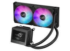 ASUS ROG RYUJIN III 240 ARGB OLED 3.5INC LCD AURA SYNC RGB 3X NOCTUA IPPC 2000 PWM 120MM*2 ADRESLENEBİLİR RGB FAN SIVI CPU SOĞUTUCU