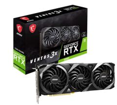 MSI VGA GEFORCE RTX 3060 VENTUS 3X 12G RTX3060 12GB GDDR6 192B DX12 PCIE 4.0 X16 (3XDP 1XHDMI)