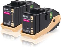 EPSON C13S050607 İKİLİ KIRMIZI TONER 7.500 SAYFA AL-C9300DN, AL-C9300DTN