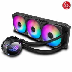 ASUS ROG STRIX LC II 360 ARGB AURA SYNC RGB 120MM*3 ADRESLENEBİLİR RGB FAN CPU SIVI SOĞUTUCUSU BEYAZ V3