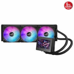 ASUS ROG RYUJIN III 360 ARGB OLED 3.5INC LCD AURA SYNC RGB 3X NOCTUA IPPC 2000 PWM 120MM*3 ADRESLENEBİLİR RGB FAN SIVI CPU SOĞUTUCU