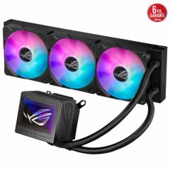 ASUS ROG RYUJIN III 360 ARGB OLED 3.5INC LCD AURA SYNC RGB 3X NOCTUA IPPC 2000 PWM 120MM*3 ADRESLENEBİLİR RGB FAN SIVI CPU SOĞUTUCU