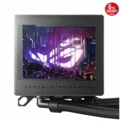 ASUS ROG RYUJIN III 360 ARGB OLED 3.5INC LCD AURA SYNC RGB 3X NOCTUA IPPC 2000 PWM 120MM*3 ADRESLENEBİLİR RGB FAN SIVI CPU SOĞUTUCU