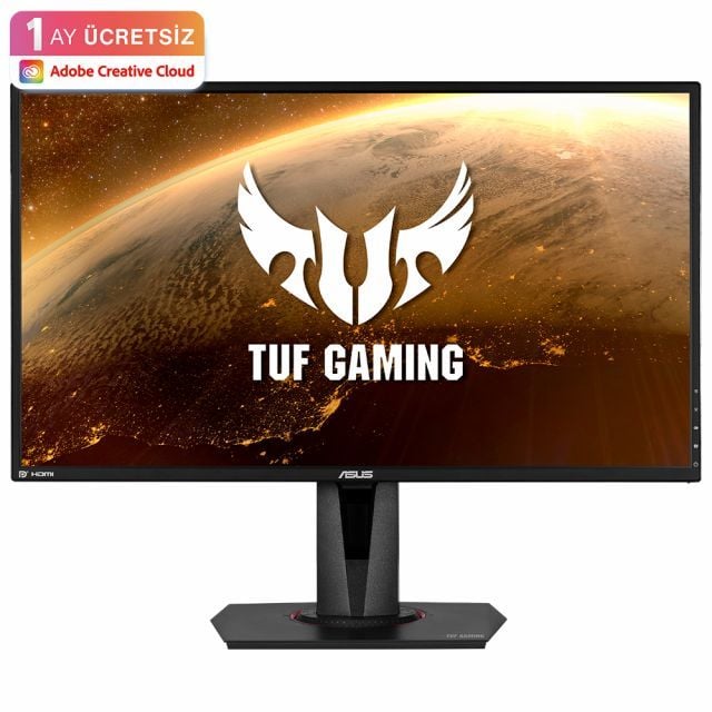 ASUS TUF GAMING VG27AQZ 27 HDR GAMING 2K IPS FREESYNC VE G-SYNC UYUMLU 2560 X 1440 1MS(MPRT) 165HZ DP HDMI MM VESA 3YIL ELMB SYNC, PIVOT