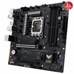 ASUS MB TUF GAMING B760M-PLUS D4 Intel B760 LGA1700 DDR4 5333 DP HDMI 2x M2 USB3.2 2.5Gbit LAN mATX 128GB MAX RAM DESTEGI ASUS 5X TUF PROTECTION III