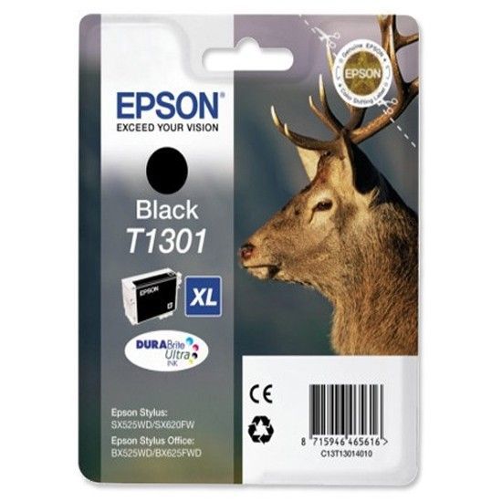 EPSON C13T13014022 SIYAH KARTUS 25 4 ML-XL