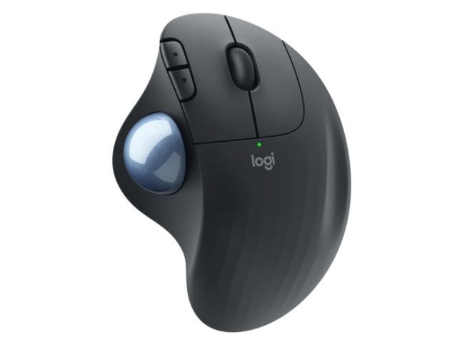 LOGITECH ERGO M575 KABLOSUZ İZTOPU ÖZELLİKLİ KONFORLU ERGONOMİK MOUSE-SİYAH 910-005872