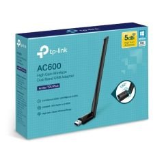 TP-LINK Archer T2U PLUS 600 MBPS YÜKSEK KAZANÇLI KABLOSUZ DUAL BAND USB ADAPTÖR