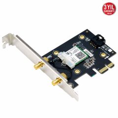 ASUS PCE-AX3000 WIFI6 DUAL BAND-GAMİNG-KABLOSUZ PCIE ADAPTÖR+BLUETOOTH